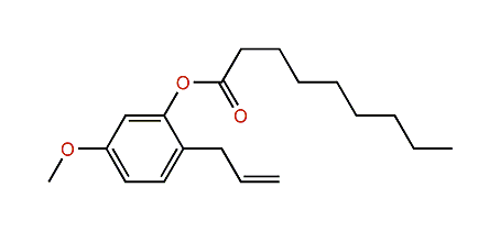 2-Allyl-5-methoxyphenyl nonanoate